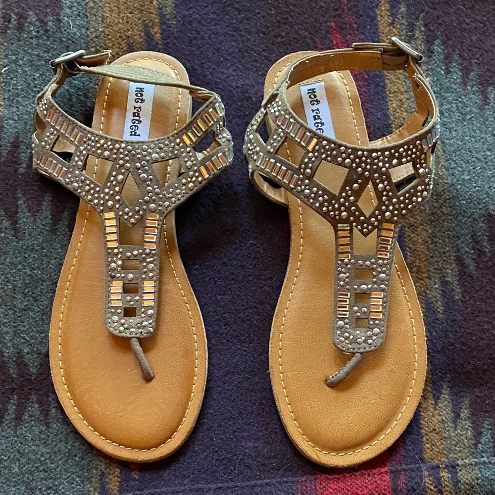 Not Rated NWOT sparkly Sandals